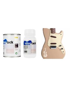 NitorLACK NitorPOL polyurethane paint desert sand - 500ml can + 250ml hardener