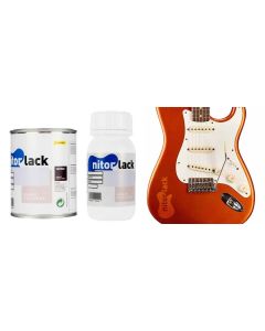 NitorLACK NitorPOL polyurethane paint candy tangerine - 500ml can + 250ml hardener