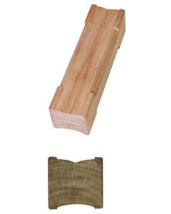 Hosco Japan center strip modified sanding block, arch and triangle shaped