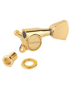Gotoh SG381 machine heads with 04 buttons, 3L3R, gold