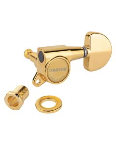 Gotoh SG381 machine heads with AB20 buttons, 3L3R, gold