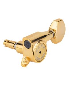 Gotoh SG381 machine heads with HAPM and 07 buttons, 6L, gold