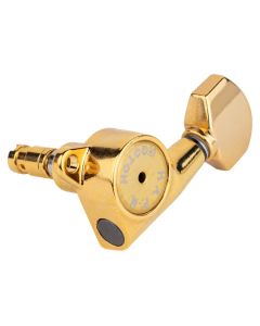 Gotoh SG381 machine heads with HAPM and 07 buttons, 6R, gold