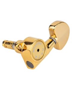 Gotoh SG381 machine heads with HAPM and 20 buttons, 3L3R, gold