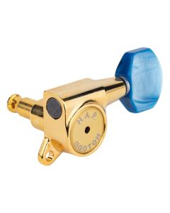 Gotoh SG381 machine heads with HAP and P9 buttons, 6L, gold