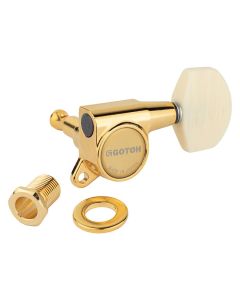 Gotoh SG381 machine heads with M01 buttons, 3L3R, gold
