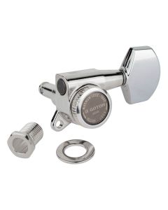Gotoh SG381 machine heads (posts 6xXL) with Magnum Lock Trad and 01 buttons, 3L3R, chrome