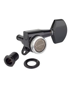 Gotoh SG381 machine heads with Magnum Lock Trad and 01 buttons, 3L3R, cosmo black