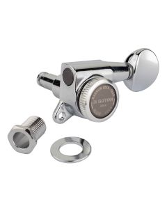 Gotoh SG381 machine heads with Magnum Lock Trad and 05 buttons, 3L3R, chrome