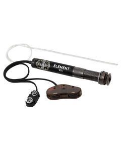 LR Baggs EAS VTC Element active pickup system with endpin preamp and soundhole volume + tone control
