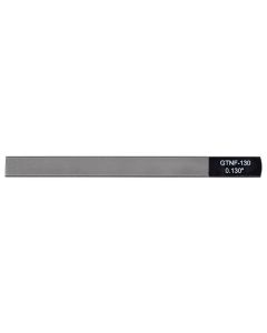 Boston Precision Tools gauged nut slotting file 0.130" (3.30mm) 150x12mm, 65Mn carbon steel HRC 35-55 hardness
