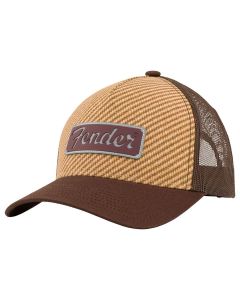 Fender Clothing Headwear tweed hat, brown