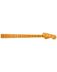 Fender Genuine Replacement Part Player II Series Jazz Bass neck, 22 medium jumbo frets, maple, 9.5", modern "c"