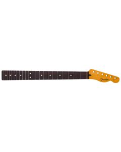 Fender Genuine Replacement Part Player II Series Telecaster neck, 22 medium jumbo frets, rosewood, 9.5", modern "c"