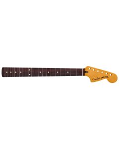 Fender Genuine Replacement Part Player II Series Jaguar neck, 22 medium jumbo frets, rosewood, 9.5", modern "c"