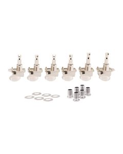 Fender Genuine Replacement Part Classicgear staggered tuning machines, chrome
