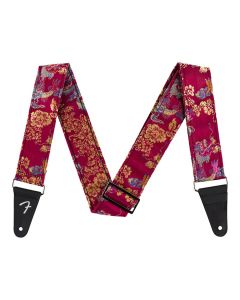 Fender satin Dragon strap, wine
