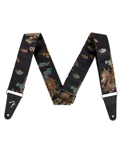 Fender satin Dragon strap, black