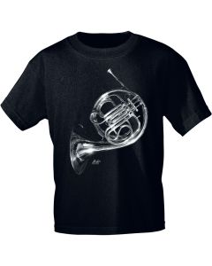 T-Shirt black Waldhorn L