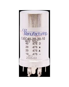 CE Mfg., 475V, 40/20/20/10µF