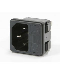 Power Inlet with fuse holder Engl