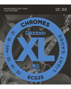 D'Addario XL Chromes snarenset elektrisch