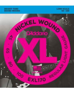 D'Addario XL Nickel Round Wound Bass snarenset elektrisch basgitaar