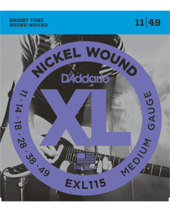 D'Addario XL Nickel Round Wound snarenset elektrisch