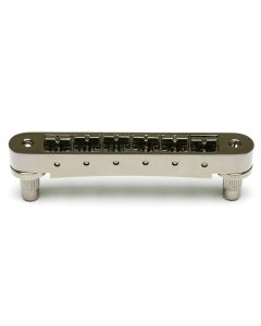 Graph Tech ResoMax PM-8843-BN - NV1 4 mm Tune-O-Matic Bridge - Black Nickel
