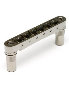 Graph Tech ResoMax PM-8863-BN - NV1 6 mm Tune-O-Matic Bridge - Black Nickel