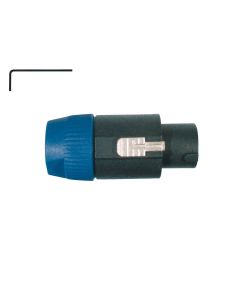 Speaker plug, female, 8-polig