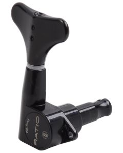 Graph Tech PRB-6330-B0 Ratio Bass Machine Heads with Y-Style Button - 6-String