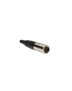 Mini xlr plug