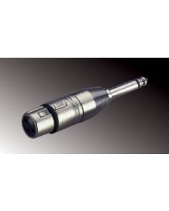 Adapter XLR male naar Jack Male