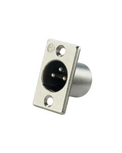 Neutrik NC3MP -  XLR Chassis Connectors male / P Series