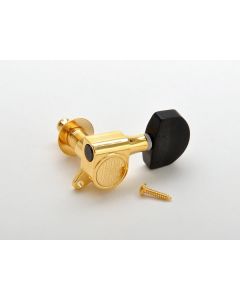 KLUSON “Ebony” Round-Backs Gold 3+3