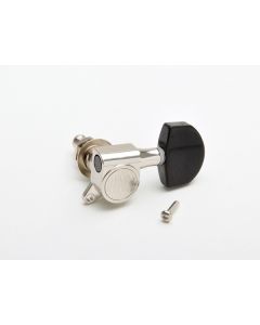 KLUSON “Ebony” Round-Backs Nickel 3+3