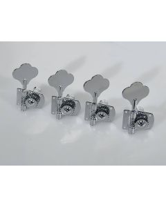 Fender Genuine Replacement Part bass machine heads Standard Series chrome set of 4 