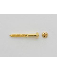 Tremolo schroeven Gold 6 st.