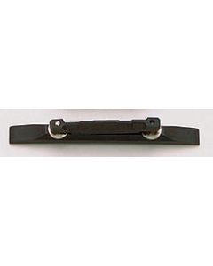 GB-0501-0E1 Ebony Nickel Compensated Bridge and Base