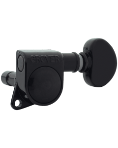Grover Mini Locking Rotomatics - Black Chrome