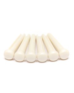 Graph Tech TUSQ PP-1100-01 - Traditional Style Bridge Pins - White