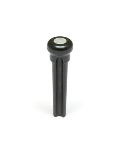 Graph Tech TUSQ PP-2044-00 - Presentation Style Bridge Pins - Black - with Mother of Pearl Inlay