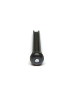 Graph Tech TUSQ PP-2142-00 - Traditional Style Bridge Pins - Black - with Mother of Pearl Inlay