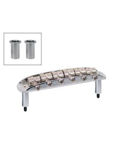 Brug voor e-gitaar, mustang style, chroom