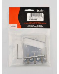 Fender Genuine Replacement Part bridge assembly Highway One Tele chrome 