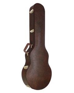 SCC Gitaarkoffer LP bruin arched