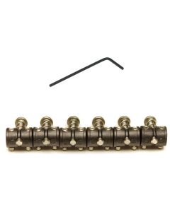 Graphtech String Saver bridge saddle for Jaguar-Jazzmaster-Mustang barrel style