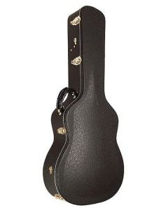 SCC Gitaarkoffer OM black arched