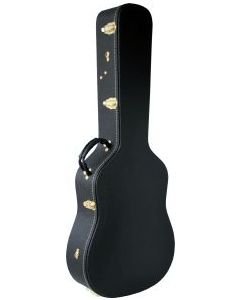 SCC Gitaarkoffer Western black arched